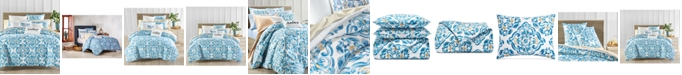 Charter Club CLOSEOUT! Dolce Vita 300-Thread Count Medallion-Print Bedding Collection, Created for Macy's 